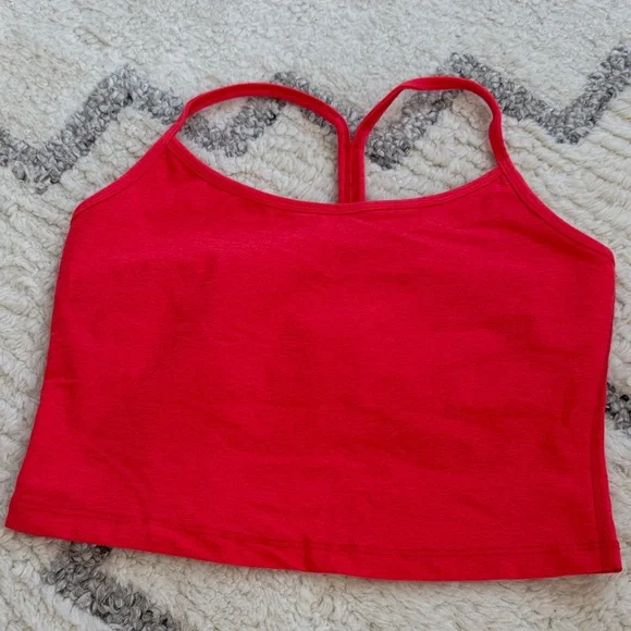 Beyond Yoga Red Women's Spacedye Crop Top - NWOT never worn - Picture 2 of 4